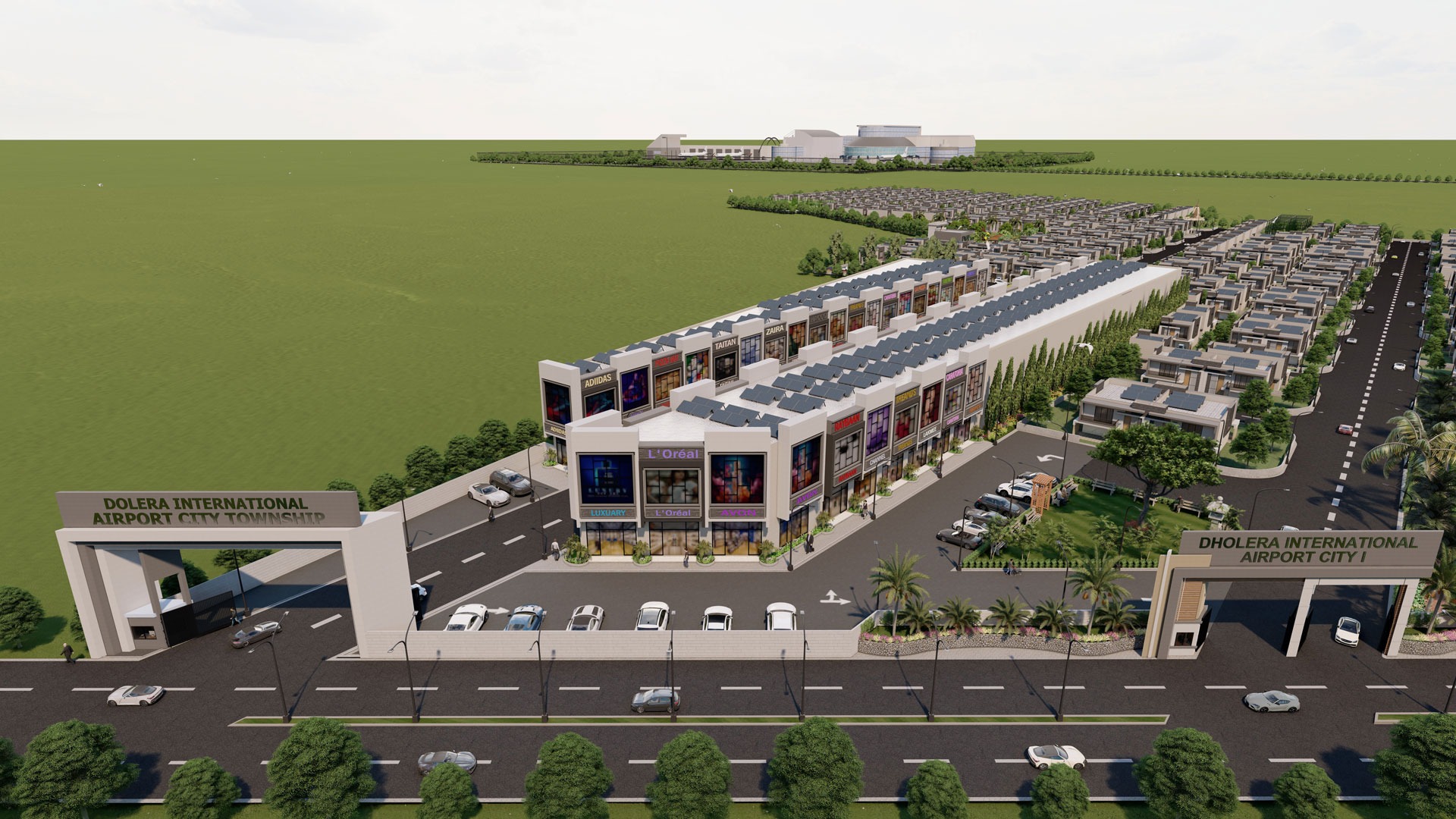 Dholera International Airport City 2 — Commercial Plots